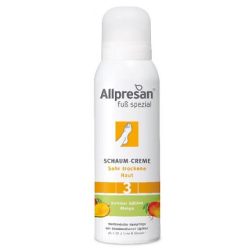 Allpresan Pedicare - Crema spuma piele foarte uscata 10% uree si mango - Original no.3 foam cream 125ml
