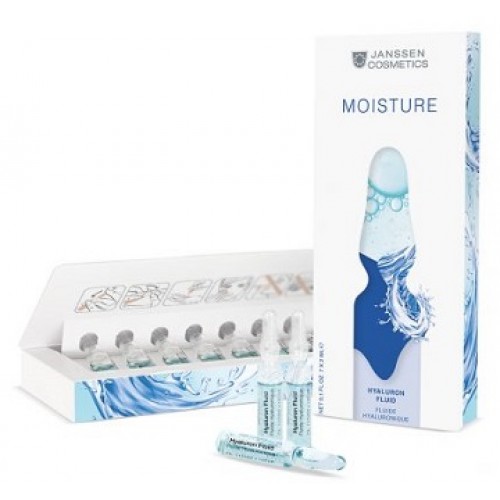 JANSSEN - Fiole hidratante cu acid hialuronic - Moisture Hyaluron Fluid 7x2 ml