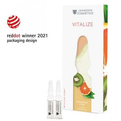 JANSSEN - Fiole vitaminizante cu extracte de fructe si Vitamina C - Superfruit Fluid Extract 7x2 ml