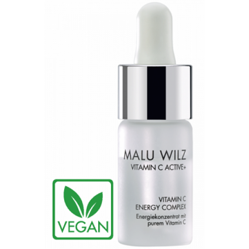 MALU WILZ Vitamin C Active + - Concentrat cu Vitamina C si colagen fara parabeni - Vitamin C Energy Complex 9,3ml