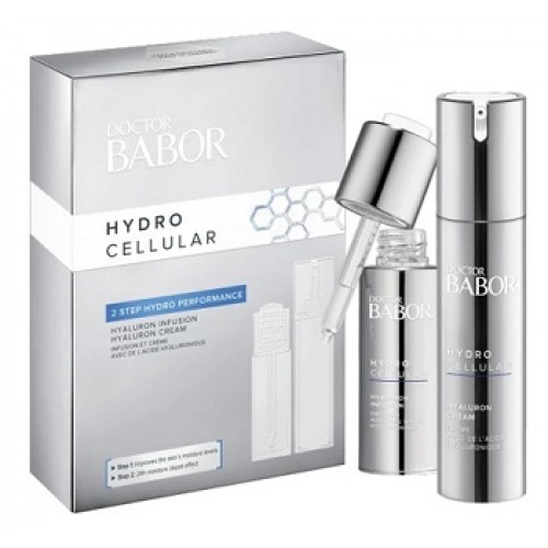 Dr.Babor Hydro Cellular - Set Crema si ser hidratante intensiv - 2 Step Hydro performance  50+30ml