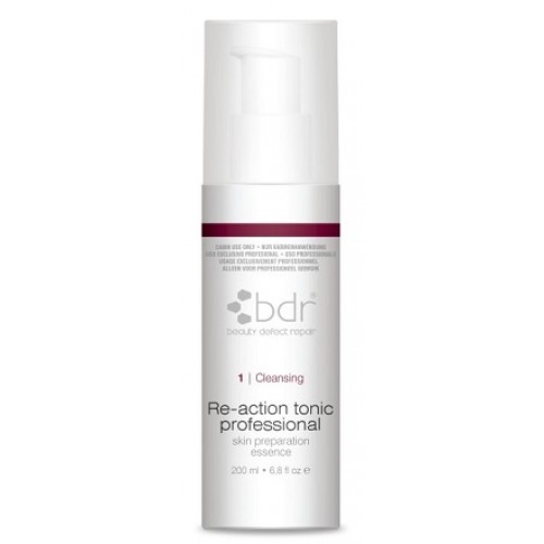 BDR Curățare (pasul 1) - Lotiune tonica cu acid Salicilic, Lactic, Citric, regeneranta efect fermitate - CP Re-action Tonic Profesional skin preparation essence 200ml