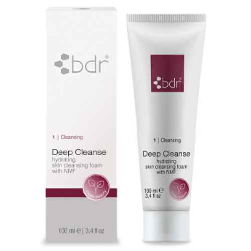 BDR Curățare (pasul 1) - Spuma de curatare profunda, hidratanta si spuma de ras cu NMF/ Unisex  - Deep Cleanse hydrating skin cleansing foam 100ml