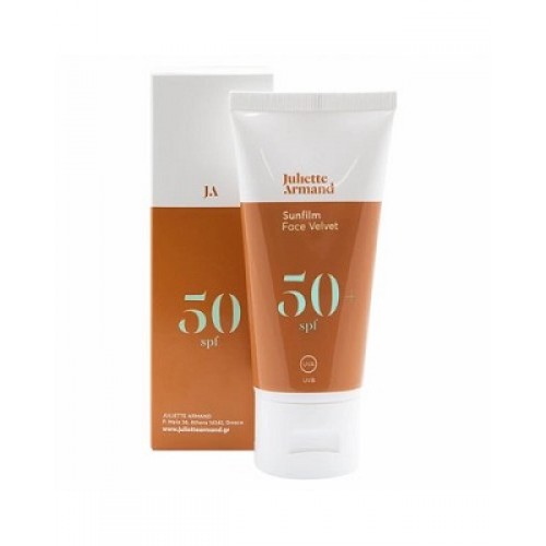 JULIETTE ARMAND Sun - Crema protectie SPF50 ten sensibil mixt - Face Velvet SPF50+  55ml
