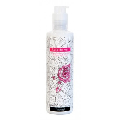 FRAGONARD - Lotiune de corp floral cu trandafiri gardenie iasomie ylang ylang - Rose de Mai Body Lotion 250ml