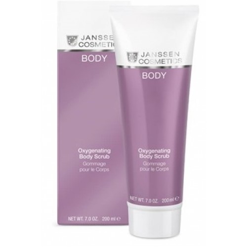 JANSSEN Body - Exfoliant de corp stimulant pentru dus - Oxygenating Body Scrub 200ml