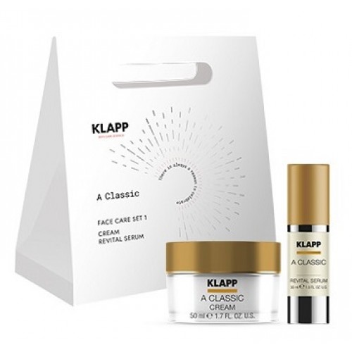 KLAPP - Set anti-imbatranire cu Retinol Crema si Revital ser ten foarte uscat - A Classic Revital care set 50+30ml