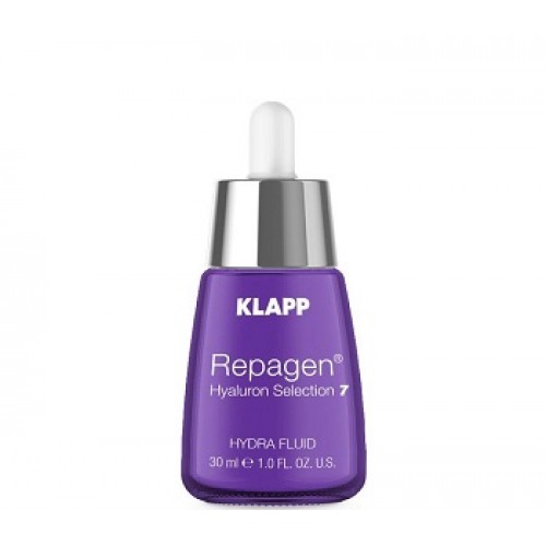 KLAPP REPAGEN HYALURON 7 - Ser hidratant antiimbatranire - Hydra Fluid 30 ml