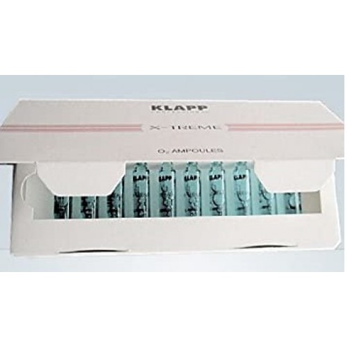 KLAPP X-TREME - Fiole concentrate oxigenante - O2 Oxygen Ampoules  10 X 2 ml