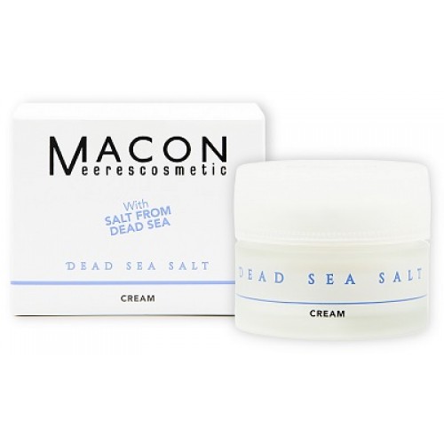MACON Dead Sea salt - Crema hidratanta calmanta ten uscat descuamat cu dermatite - 24  Hour Care Cream 50ml