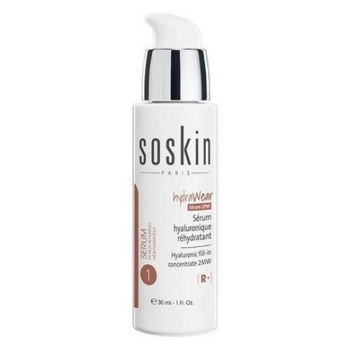 SOSKIN Regenerating R+ - Ser hidratant acid hialuronic orice ten - Hydraware Hyaluronic Fill-in concentrate 2MW 30ml