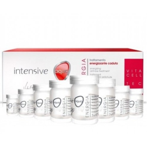 VITALITY'S Aqua - Fiole anti-cadere cu celule stem - Energizing Anti-Loss Treatment  8x7ml