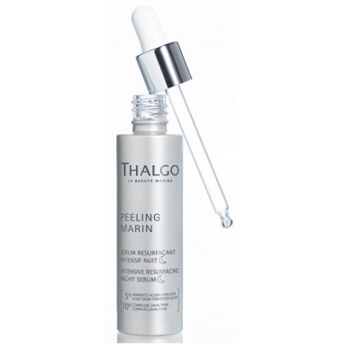 THALGO Peeling Marin - Ser intensiv regenerant cu AHA si PHA - Serum Resurfacant Intensif Nuit 30ml