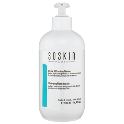 SOSKIN Body - Crema piele uscata reactiva fragila - Ultra emollient Cream 500ml