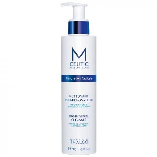 THALGO MCEUTIC COSMECEUTICALS - Gel spumant demachiant de regenerare cu minerale marine si enzime - Pro-Renewal Cleanser 200ml