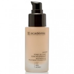 ACADEMIE MAKE-UP - Fond de ten regenerant 05 - Fond de teint soin régénérant - Teinte Moka 30 ml