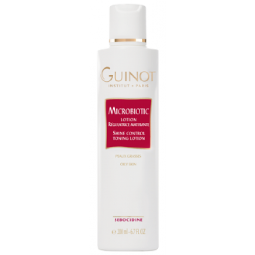 GUINOT Pure - Lotiune tonica ten gras cu complex Sebocidine - Microbiotic Lotion 200 ml